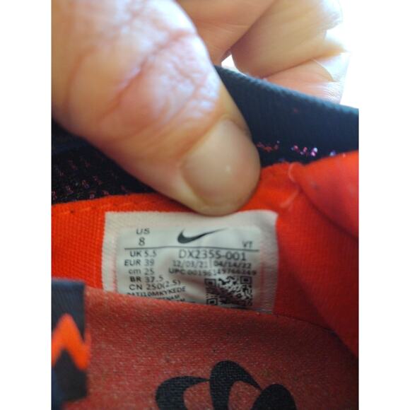 Nike Air Vapormax 2021 FK Flyknit Black Hyper Pink DX2355-001 Women Size 8 - Picture 10 of 10